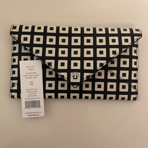 Tory Burch Handbags - Tory Burch Milano square wallet clutch